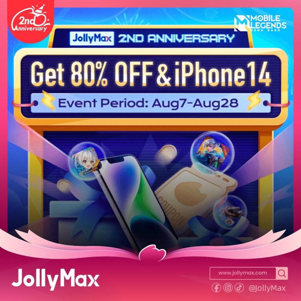 JollyMax'a 2nd anniversary