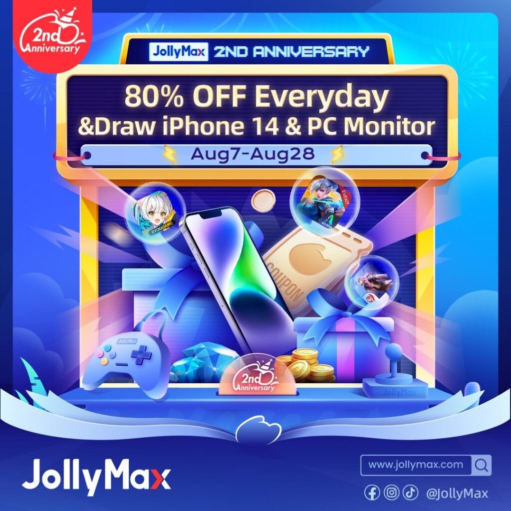 JollyMax'a 2nd anniversary